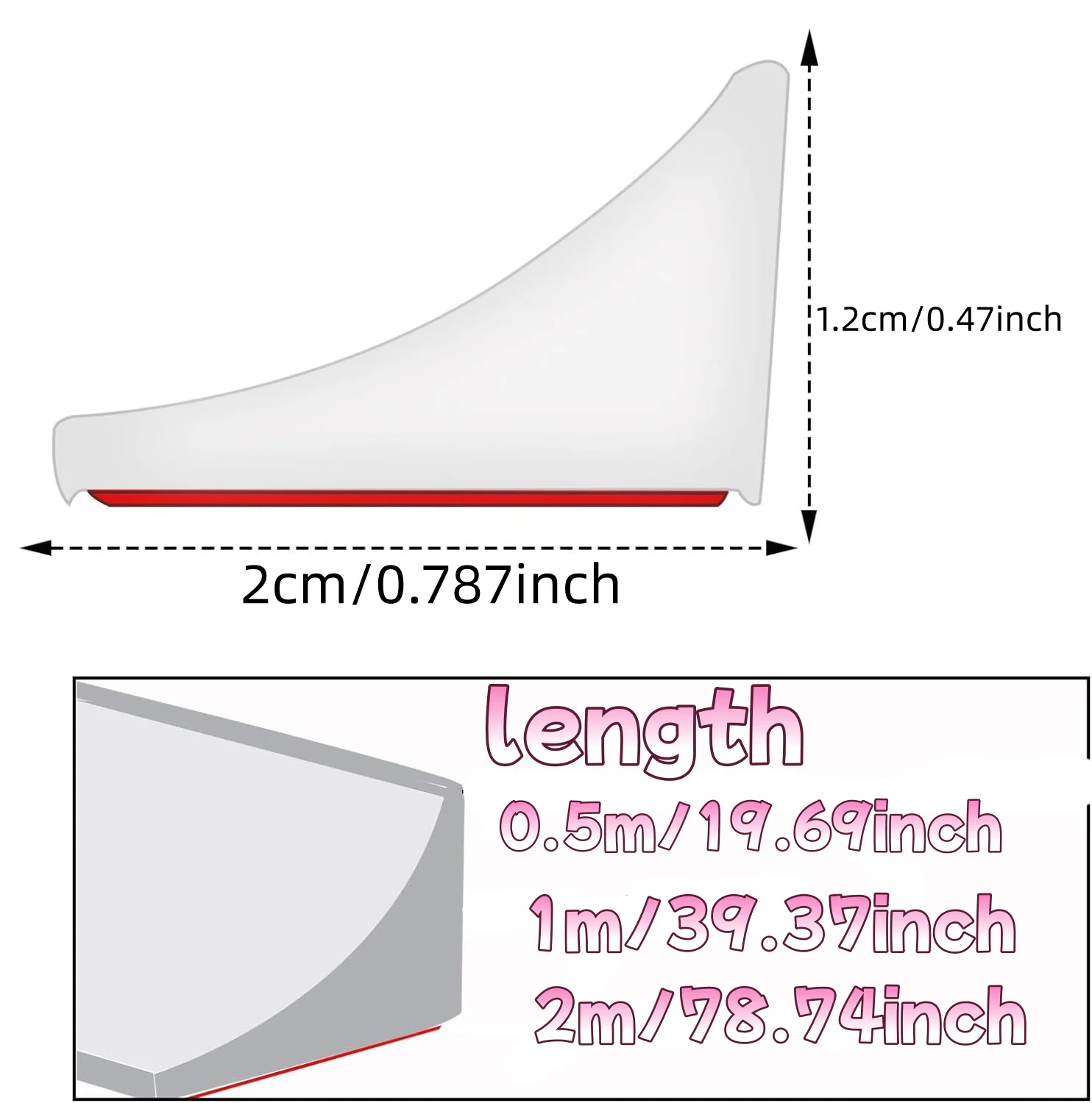 Self-Adhesive Waterproof Barrier Strip