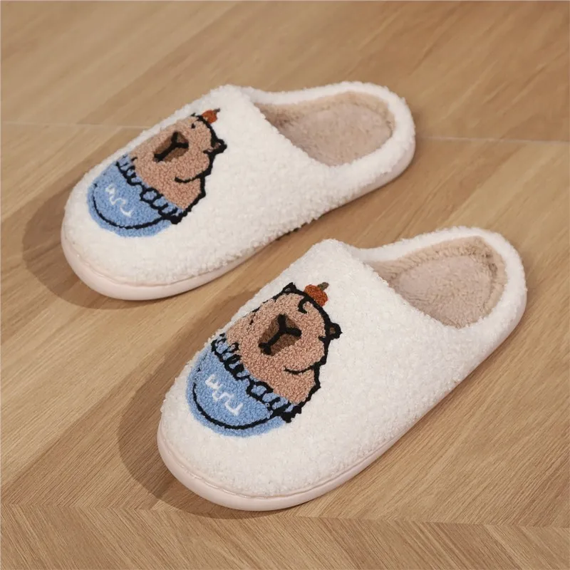 Warm Cotton Slippers for Women Non Slip House Shoes