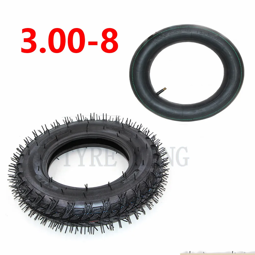 14 Inch Pneumatic Wheel Tyre Inner Tube 3008 Thickened Inner Outer