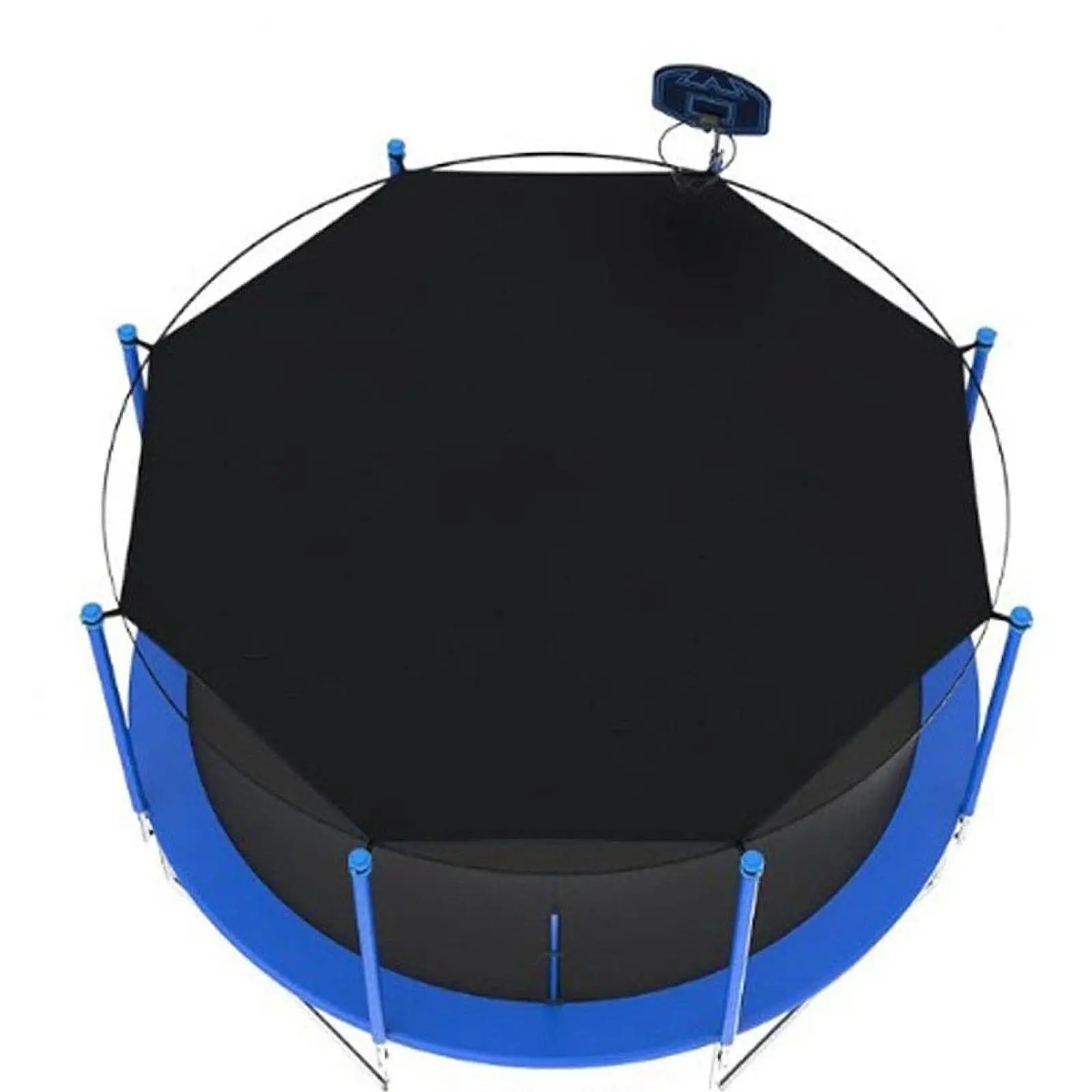 Trampoline Sunshade Cover Only 16ft Protective Cover Trampoline Top Cover Tearproof Black Trampoline Sun Protection Cover Trampoline Sunshade Cover Only 16ft Protective Cover Trampoline Top Cover Tearproof Black Trampoline Sun Protection Cover