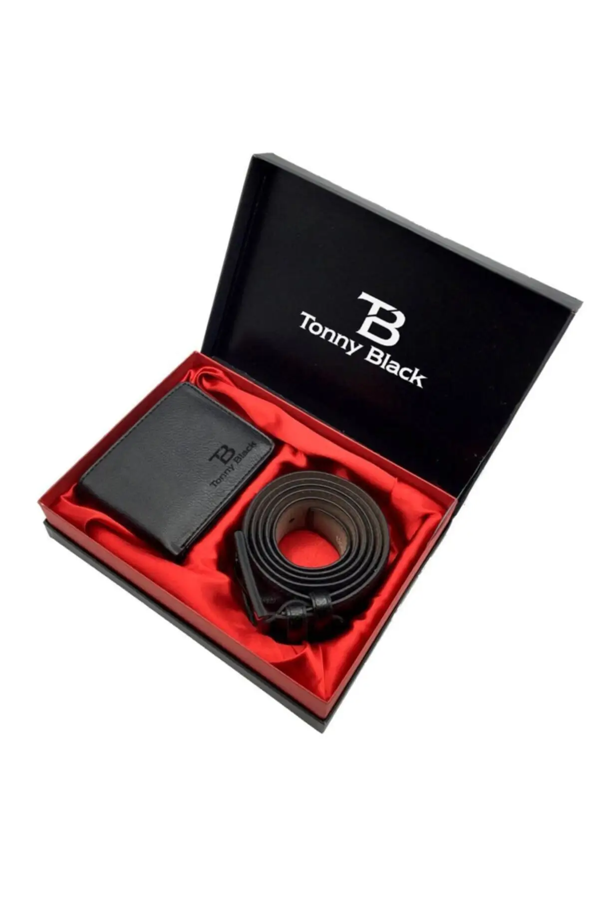 

Luxury Men's Faux Leather Card Credit Holder Wallet Fashion Belt Sets for Men Unique Gift for Boyfriend Husband