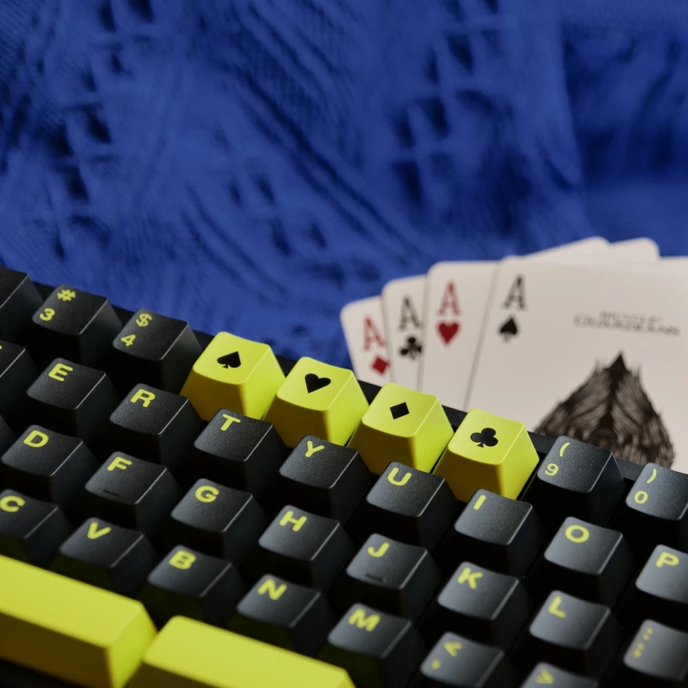 Teclas Conjunto Gmk Night Runner Teclas Abs Duplo Tiro Chave Caps Cereja Perfil Keycap para Alice Hhkb Gh60 Keychron Anne Gk64 173 - Imagem 4
