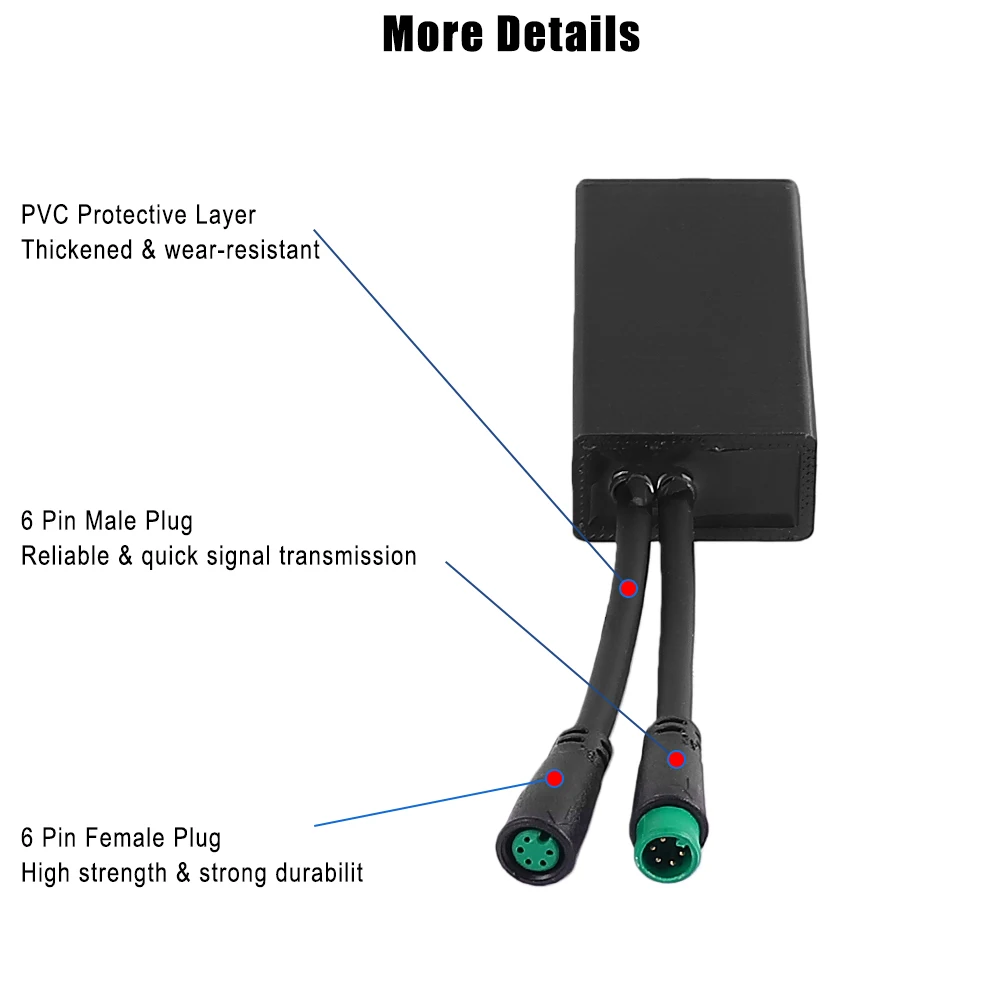 Schnellverschlusskabel, individuell angepasste Entsperrungs-Geschwindigkeitsbegrenzungsleitung für Xiaomi 4, 4 Lite, 4 Ultra, 3 Lite Smart Elektroroller – Detail 5