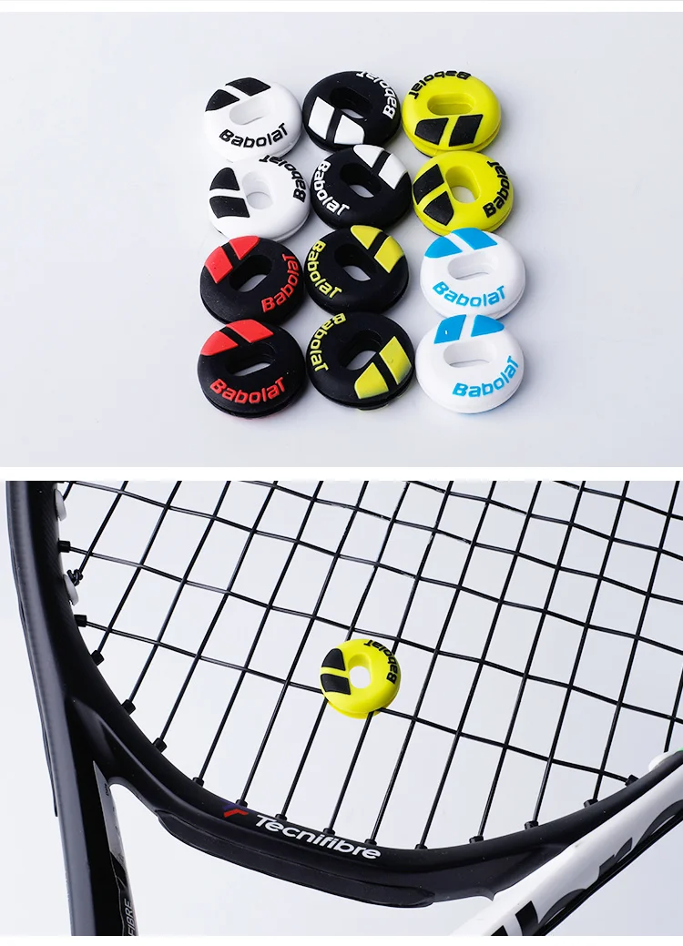 Thapncow 16 Pièces Antivibrateurs Tennis De Raquette, Silicone Antivibrateurs Tennis, Anti Vibration Raquette Tennis, Convient à Toutes Les Raquettes De Tennis Et De Badminton