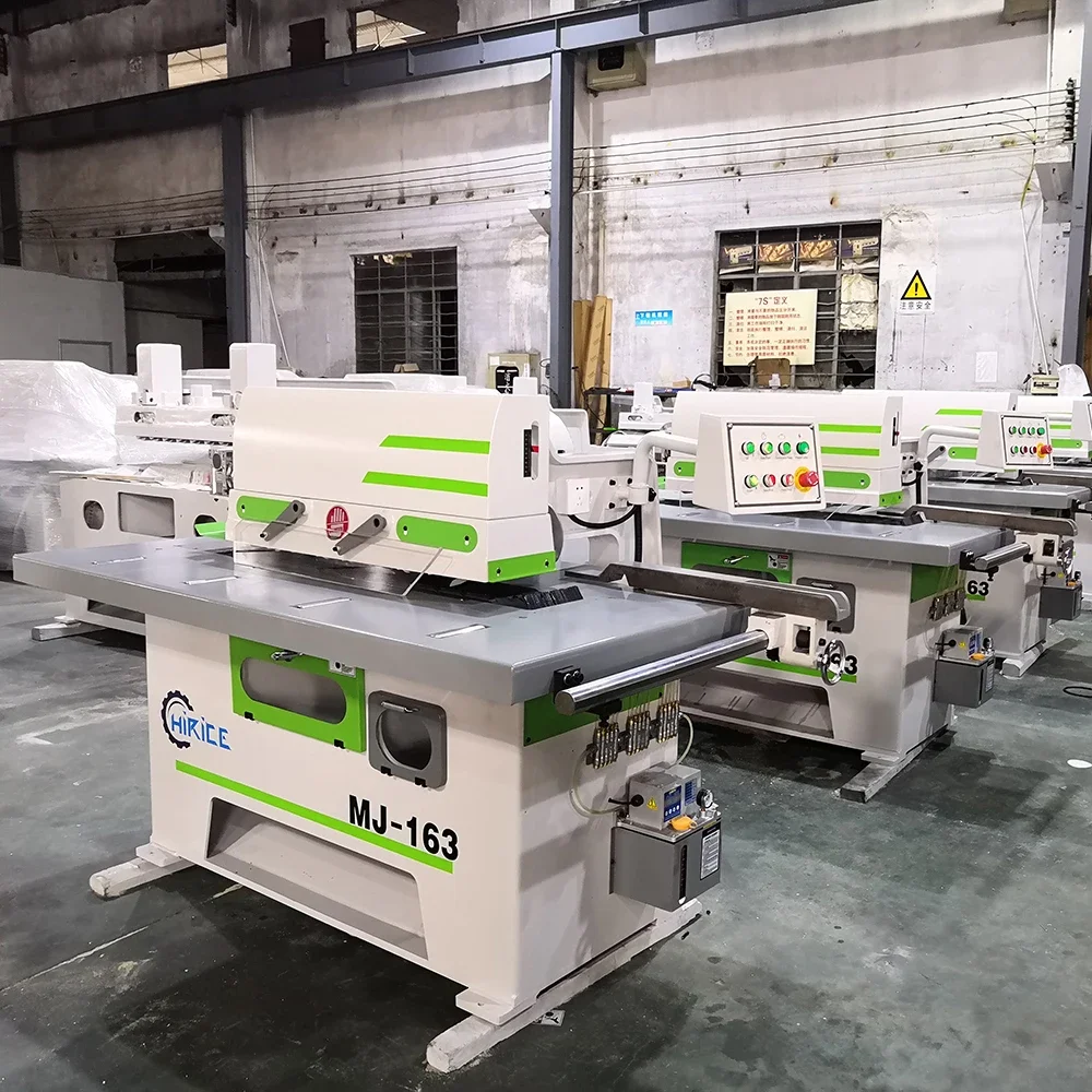 Width Single Blade Rip Saw Best Indu5ial Machine MJ163 Timber Board 3