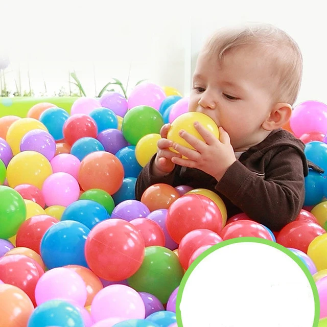 Ball Pool Outdoor Sport Colorful Soft Water Pool Ocean Wave Ball Baby Children Funny Toys Eco-Friendly Stress Air Ball Pool ball 4