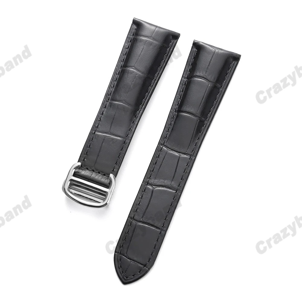Luxury Genuine Leather Watch Strap - Premium Soft Bracelet for Men’s Wrist - High Quality 18mm, 20mm, 22mm