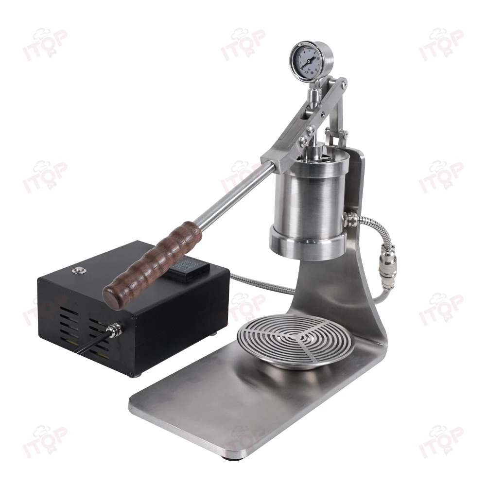 ITOP IT-HPEN-SN Lever Espresso Machine 304 Stainless Steel Cavity Capacity 100ml Pressure 1-16 Bar 160W PID Heating