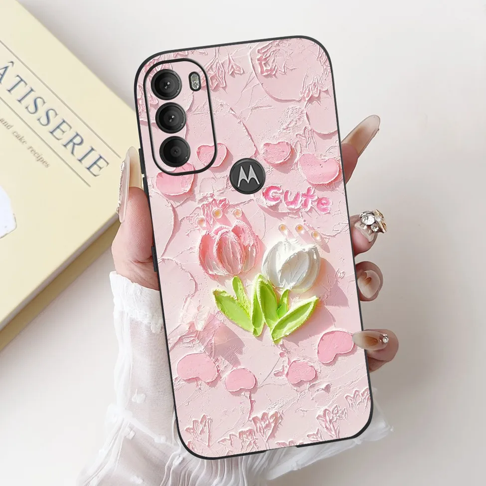 Luxury Cute Cartoon Cat Shockproof Silicone Phone Case - 6.4 Fashionable Back Cover