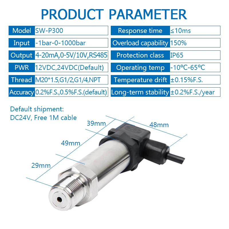 POWTAXBJGD 燃料ポンプレール圧力バルブセンサーキット 45Pp3-1 294200