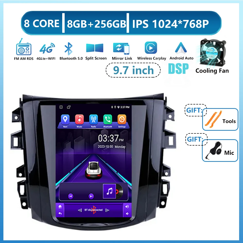 أندرويد 16 السيارات لنيسان نافارا تيرا NP300 2018...