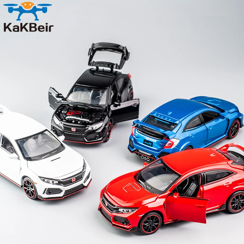 Модель автомобиля KaKBeir в металлическом корпусе, 1:32 HONDA CIVIC