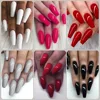 ROSALIND 2/4/6/12Pcs/set Classic Red Series Gel Polish Set Soak Off UV Lamp Nail Gel Shiny Bright For Nail Art Design 5