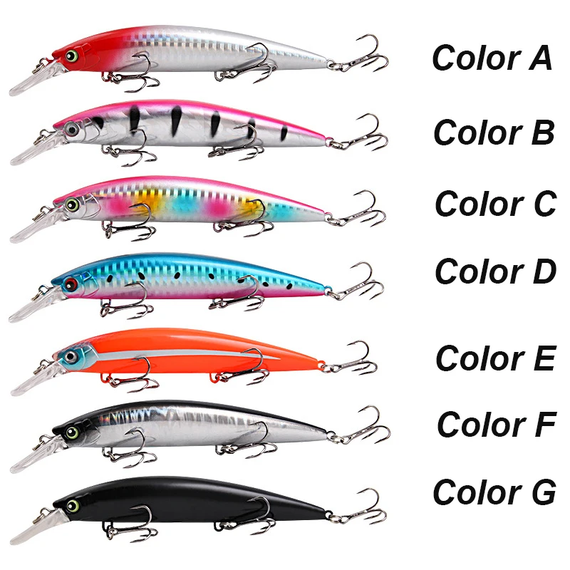 YUCONG 1PX Sinking Minnow Bait 13cm-36g Trolling Fishing Lure Silent Hard  Wobbler Sea leurre peche cebo duro Isca señuelos Pesca - AliExpress