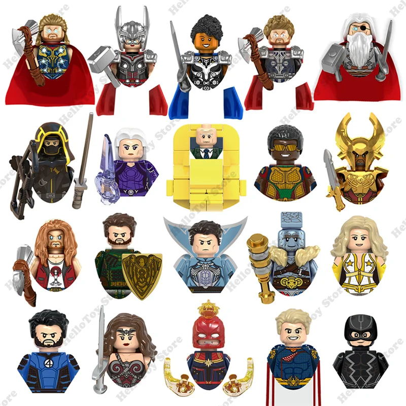 

Новые Фигурки супергероев Marvel, 3 сезон, мини Экшн-фигурки, строительные блоки, кирпичи, Классические куклы из фильма, модель, детские игрушки, подарок