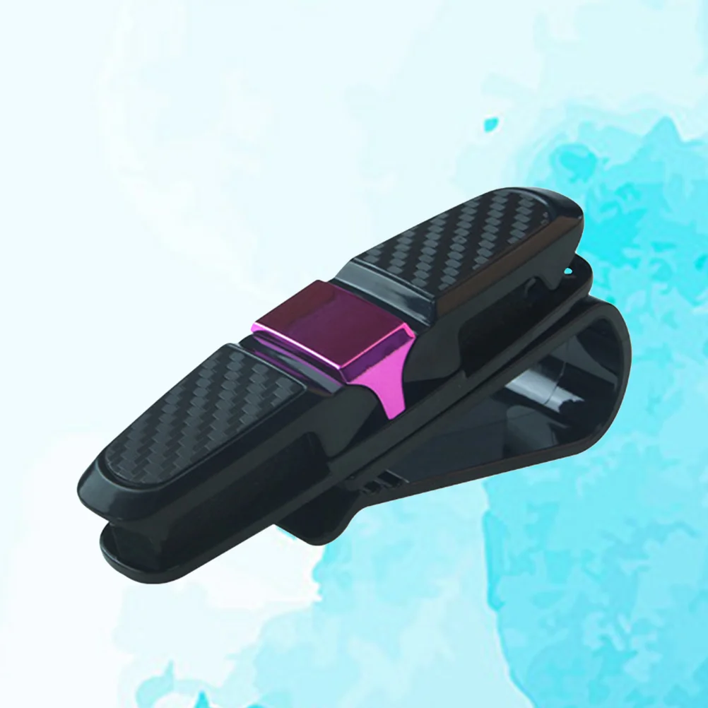 

Автомобильный зажим для солнцезащитного козырька, держатель для солнцезащитных очков из углеродного волокна, зажим для хранения очков, универсальный автомобильный аксессуар, A30