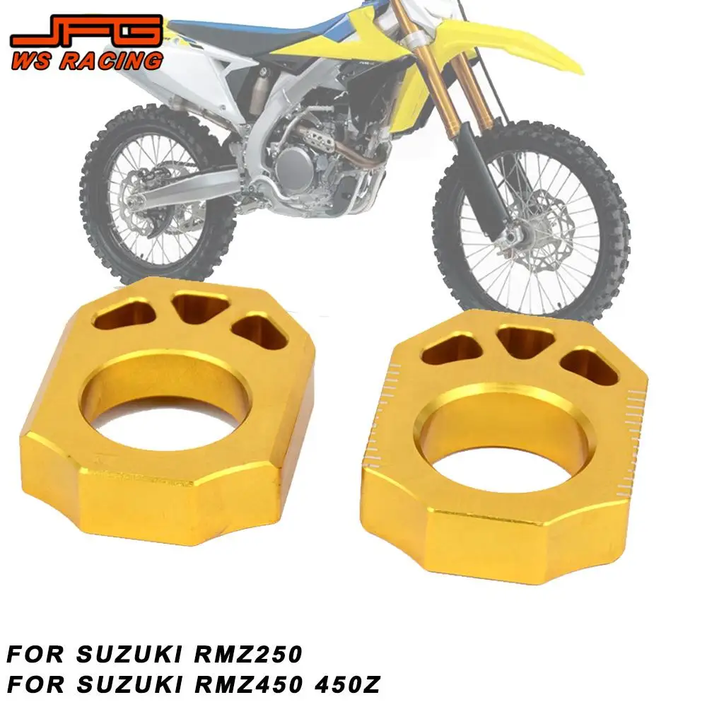 CNC 리어 체인 조절기 액슬 블록, 스즈키 RMZ250 RMZ 250 2004-201..