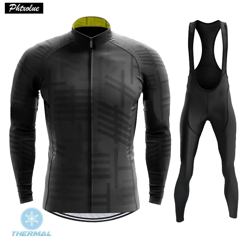 2024 Cycling Jerseys Set Winter Thermal Fleece Bicycle Clothing MTB Bike Clothes Kit Uniform Maillot Ropa Ciclismo Invierno suit