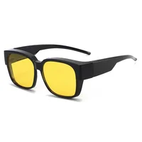 Lunettes de soleil polarisées pour hommes et femmes, protection contre la myopie, portables, vintage, pêche, conduite, nouvelle mode 3