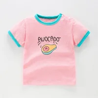 Fashion Children's Short Sleeve T-shirts Baby Girls Clothing Summer Thin Cotton Tees Tops Kids Outfits 2