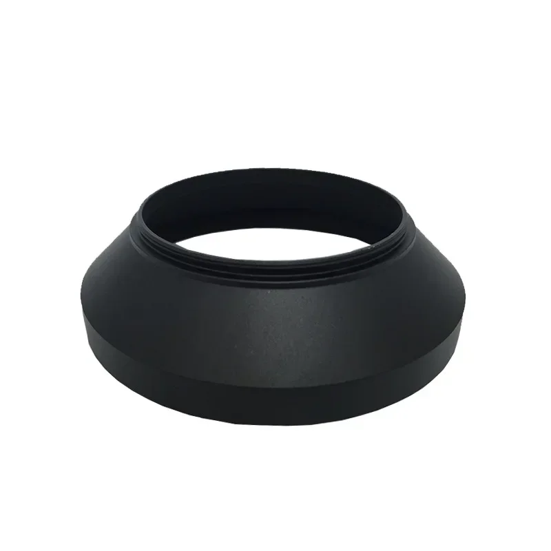 Wide angle sunshade 49mm 52mm 55mm 82mm 72mm Metal wide-angle lens hood Aluminum alloy sun hood Luokou universal