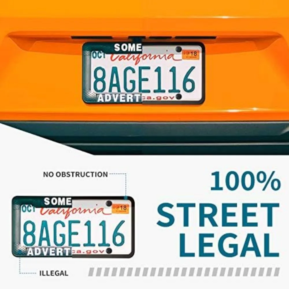 Silicone License Plate Frame GM American Cars Black License Plate Frame Bracket Anti-Rust Anti-Sound Weatherproof Auto Parts license plate bracket,license plate frame,license plate holder