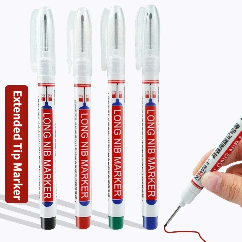 Permanent Markers 20mm Deep Hole 6Pcs/Set