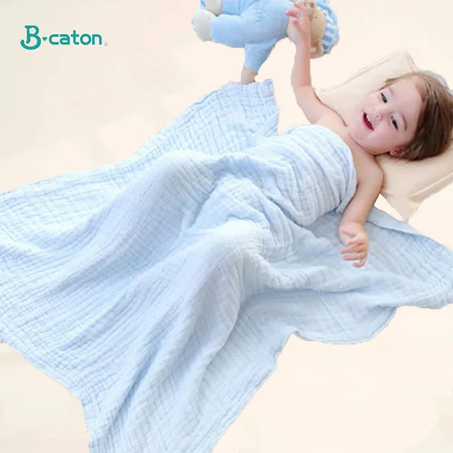 Baby Bath Towel Boy Girl 100 Cotton Baby Towel Blanket For Newborn Baby Bathrobe 6 Layers