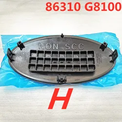 Original New Front Grille Emblem for Hyundai H Sonata 2018-2019  Decal Mark Ornament  86310G8100 86310-G8100 86310 G8100