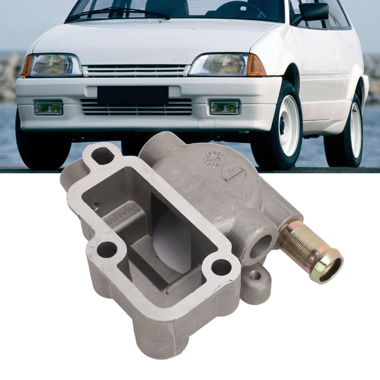 Engine Coolant Outlet Aluminum Alloy Professional Durable 133681