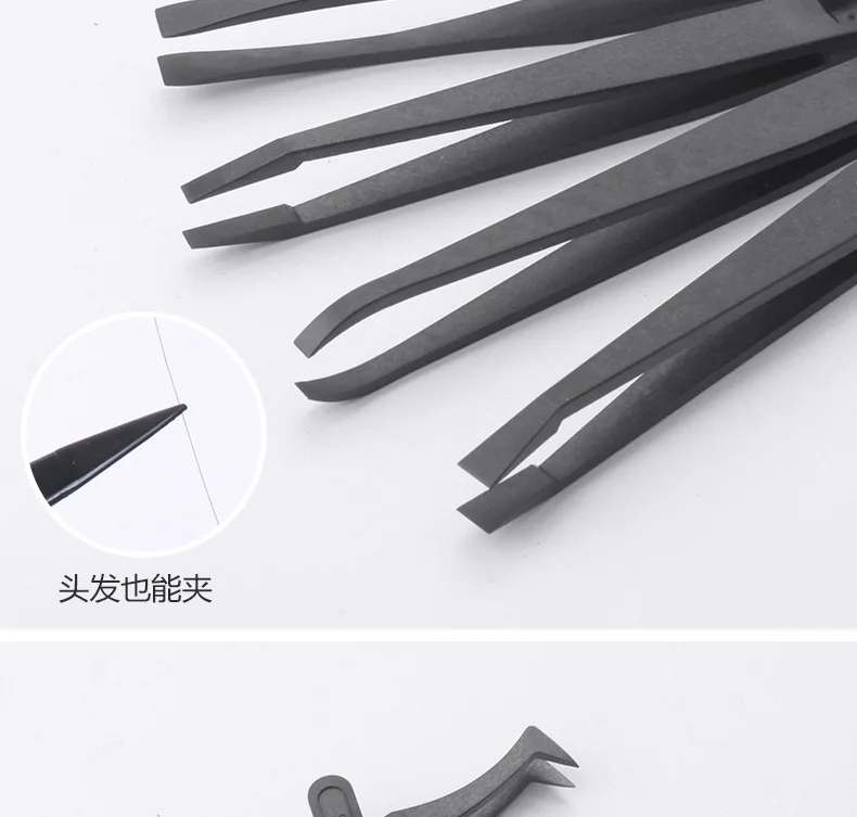 Description Picture 5 of item3PCS Anti-static Plastic Tweezers Hard Plastic Multi-purpose Tweezers Electronic Component Picker Industrial Tweezers