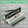 40CM Commercial Vacuum Sealers Fully Automatic Non-picking Bag Food Vacuum Sealing Machine Texture Bag Smooth Bag MS4005 Sealer 5
