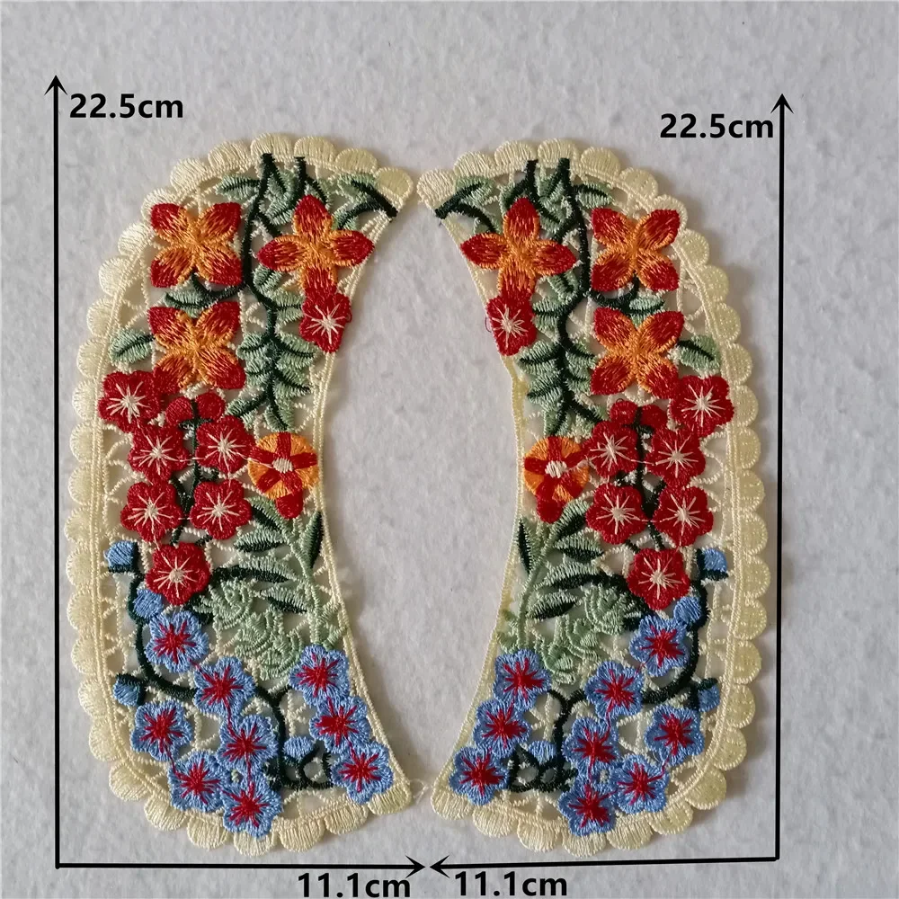 Delicate Hollow Lace Collar Embroidery Lace Fabric DIY Applique Collar Decoration Clothes Neckline Sewing Accessories lace fabric,lace garment accessories,lace sewing supplies,lace decoration,lace accessories,lace sewing accessories,clothing accessories