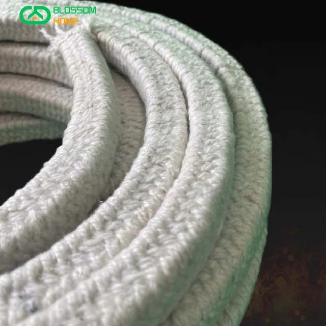 16x16mm 5M Lenght Ceramic Fiber Packing Ceramic Fibre Set Base