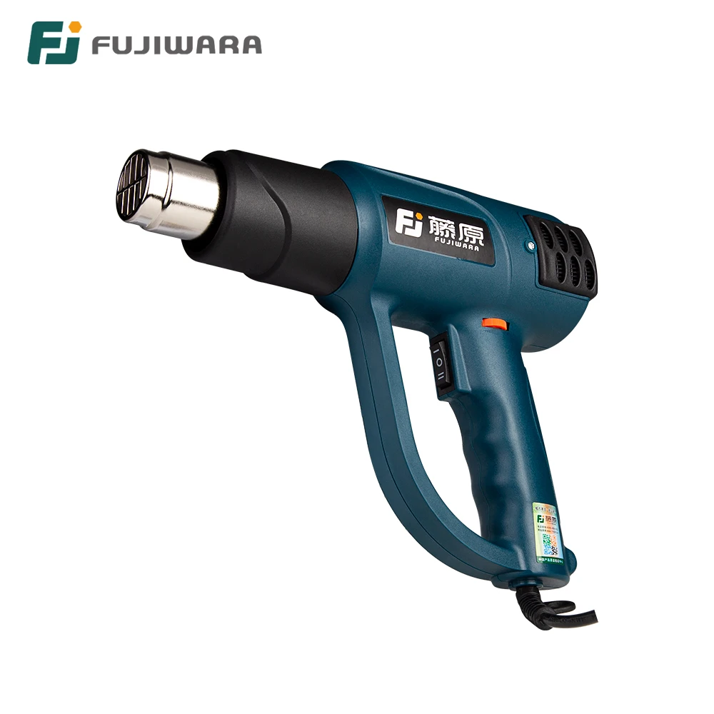 FUJIWARA Digital Heat Gun Temperature-adjustable 2 wind Speed