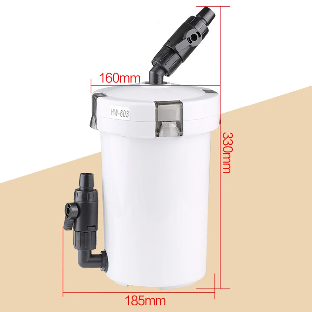Aquarium filter Ultra-quiet External Canister 6