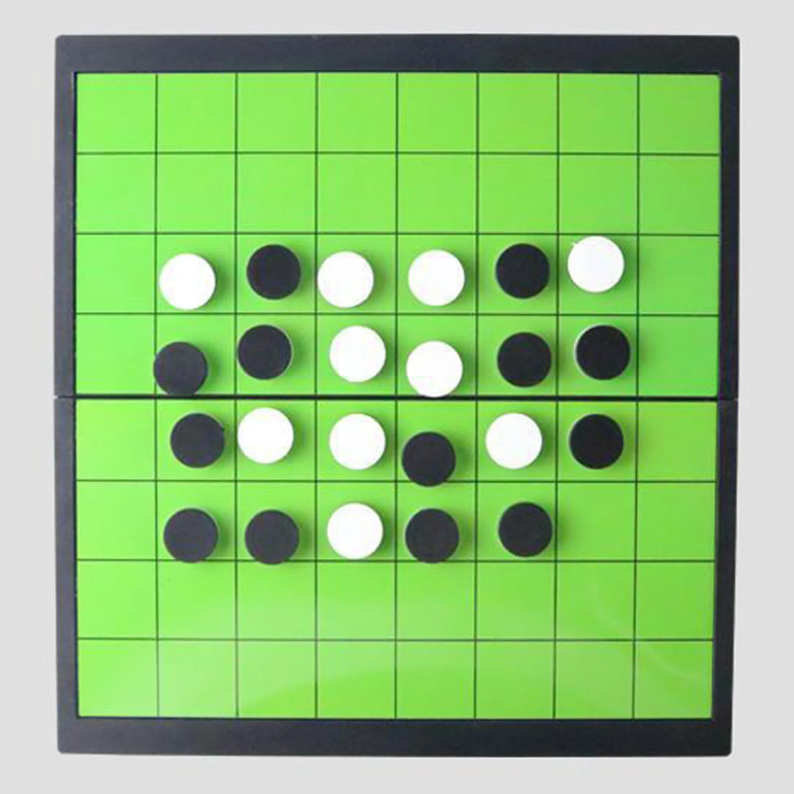 Reversi Chess with Folding Board 64 Game Pieces Portable Folding Reversi Othello Board Chess for Kids Adults board game table games folding chess board