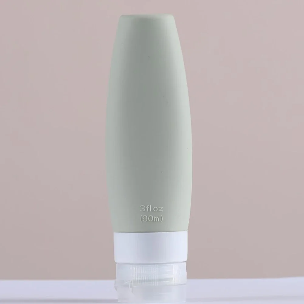 60/100ml Portable Silicone Refillable Bottle Travel Packing Lotion Shampoo Cosmetic Squeeze Containers Portable Bottle bottle