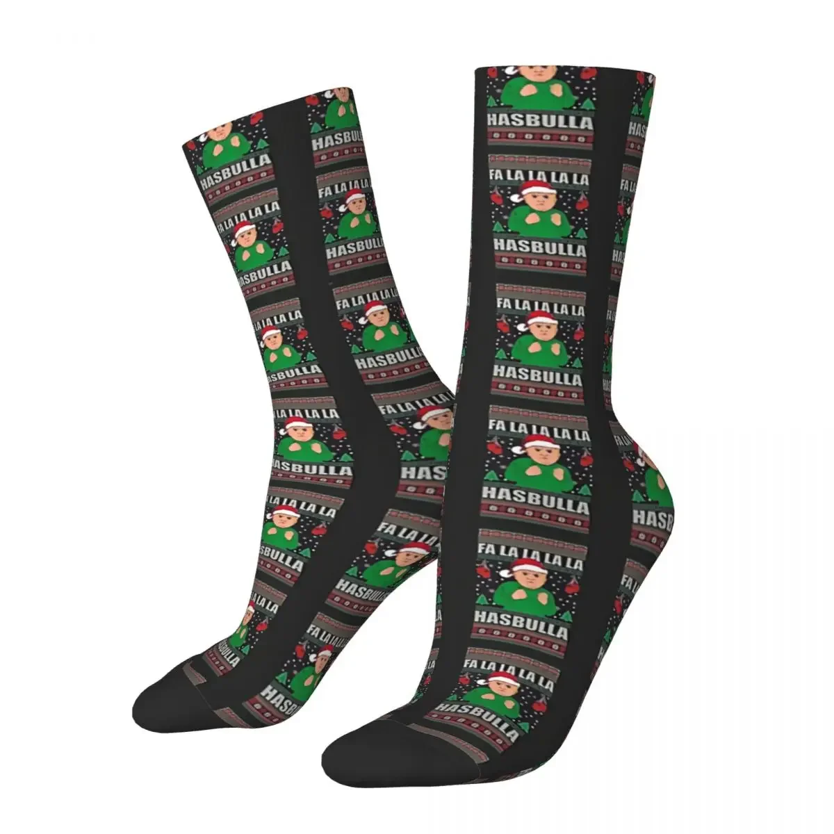 

Забавные сумасшедшие носки в стиле ретро в стиле хип-хоп для мужчин и женщин Hasbulla Magomedov унисекс уличный стиль с принтом Новинка счастливые носки подарок