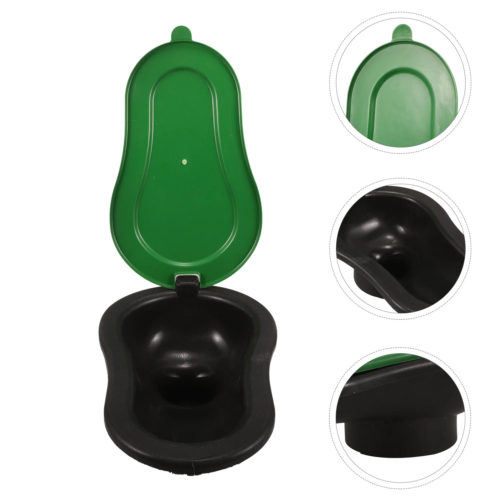 

Temporary Toilet Squatting for Emergency Outdoor Camping Construction Travel Portable Workers Adults Pail with Lid