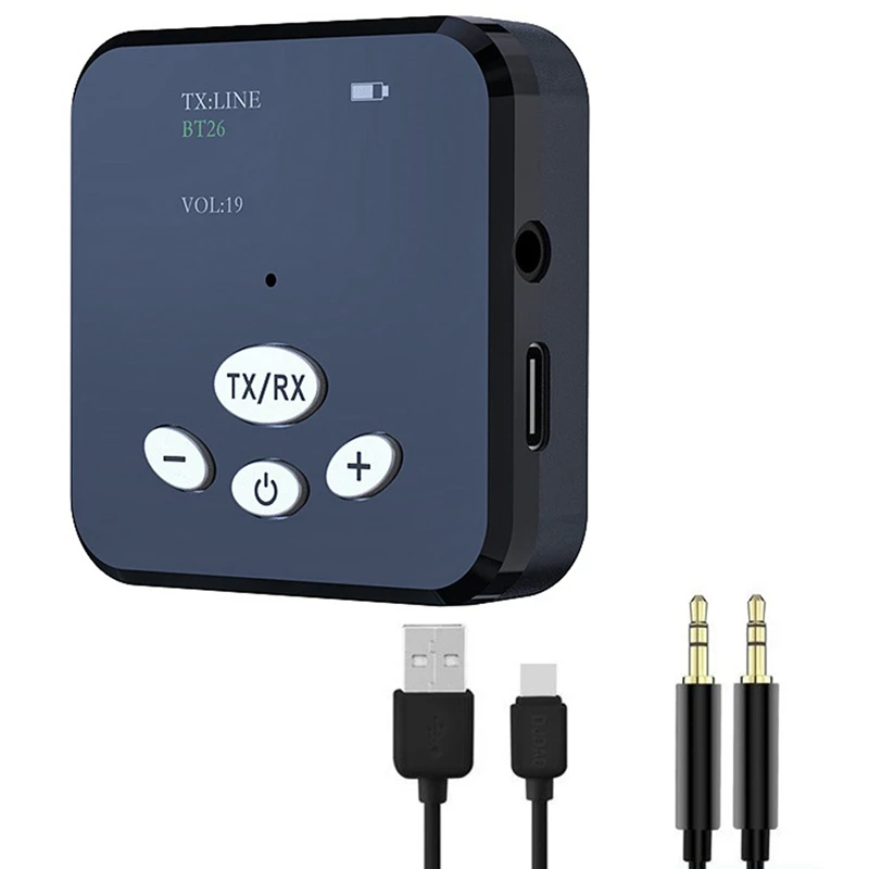 Newbluetooth Transmitter Receiver 3.5mm Jack Bluetooth 5.0 Auxiliary