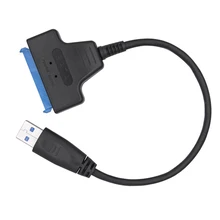Cavo adattatore cavo convertitore da SATA a USB 3.0 supporto per cavo adattatore per disco rigido esterno serie Windows per SSD HDD da 2.5 pollici