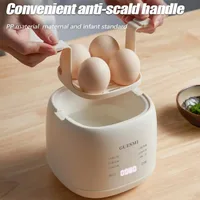 Household Multifunctional Breakfast Machine 6 Modes Automatic Power-off Egg Boiler Egg Steamer【CN 220V Plug】 2