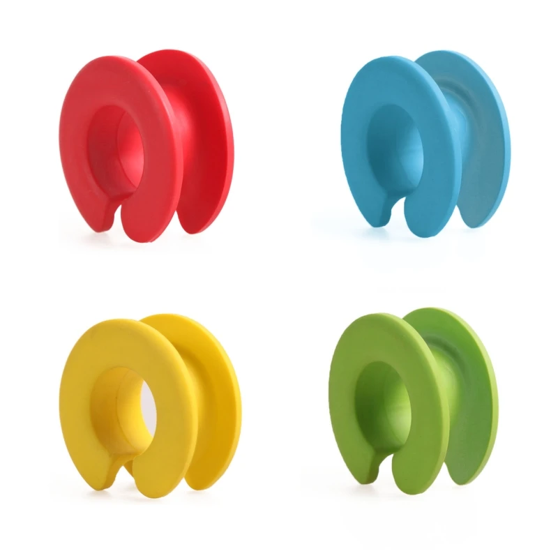 

Windproof Clothes Hanger Fixed Silicone Hook Non-Slip Anti-Off Clothesline Pole Fixing Ring Buckle Spacer Clothing Rack for Home
