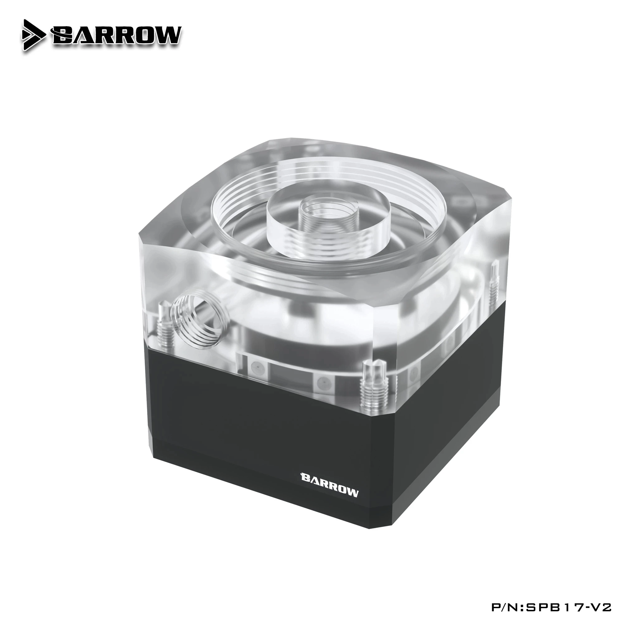 Barrow CPU Water Cooling Kit 240 Radiator Kit PC System Cooler G1/4' Fittings Hose Tube