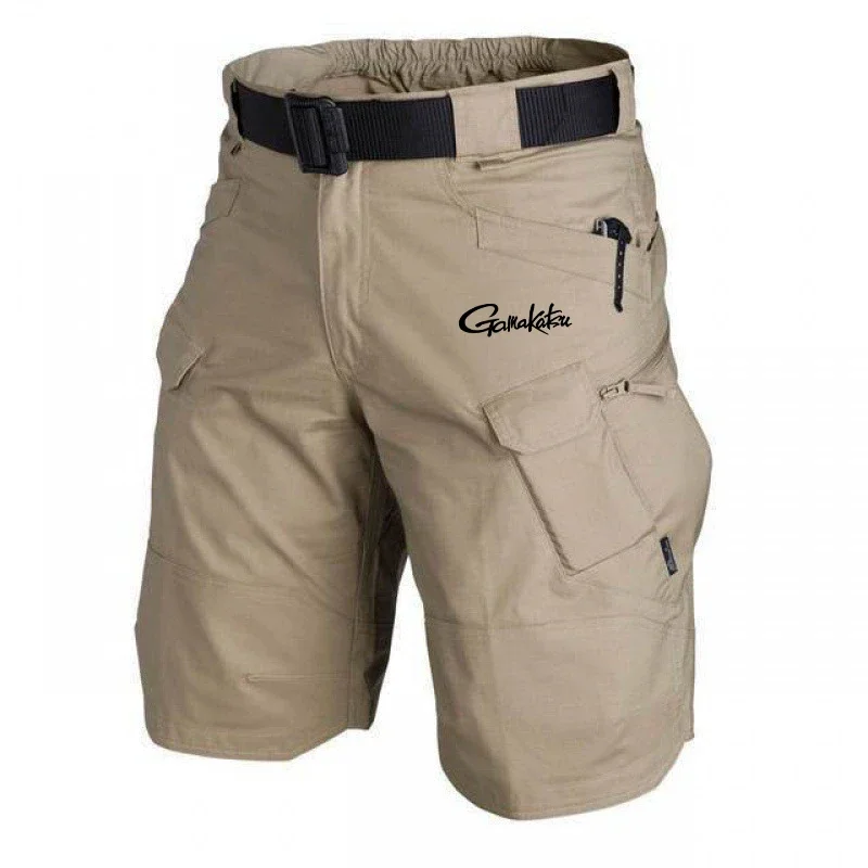 Gamakatsu Men's MTB Shorts Mountain Hiking Short Offroad DH Motorcycle Bike Short Pants Outdoor Sports Quick Dry Downhill