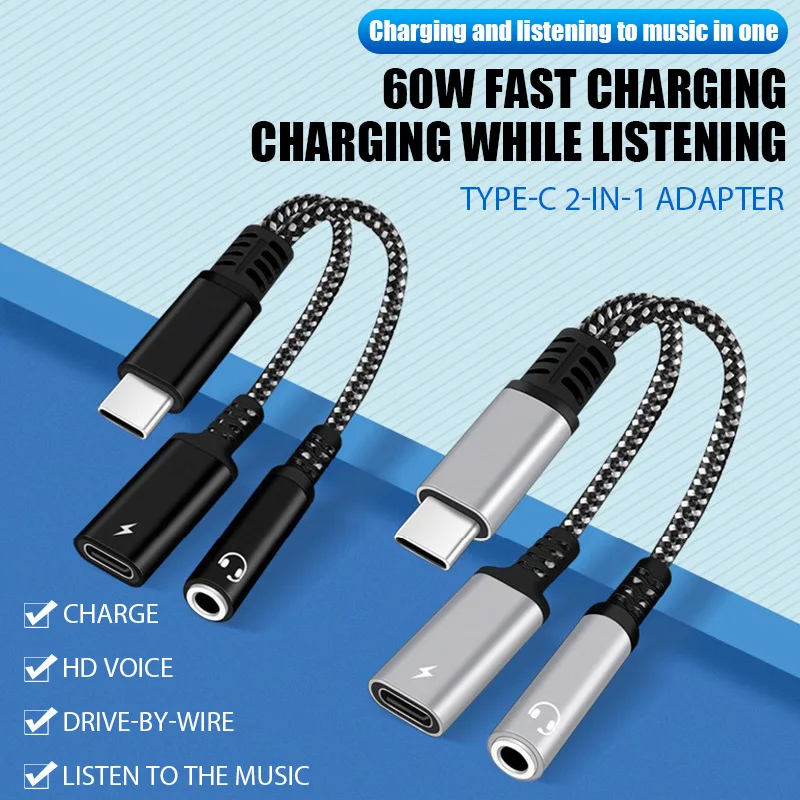 Earphones For Ipad|60w Usb C To Headphone Jack Adapter For