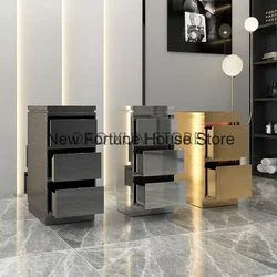Storage Aesthetic Salon Trolley Professional Iron Utility Organizer Cart Wheels Carrello Attrezzi Barbershop Furniture MQ50TC