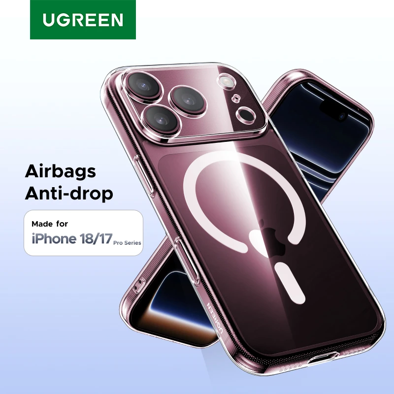 UGREEN Magnetic Shockproof TPU Phone Case with MagSafe Compatibility