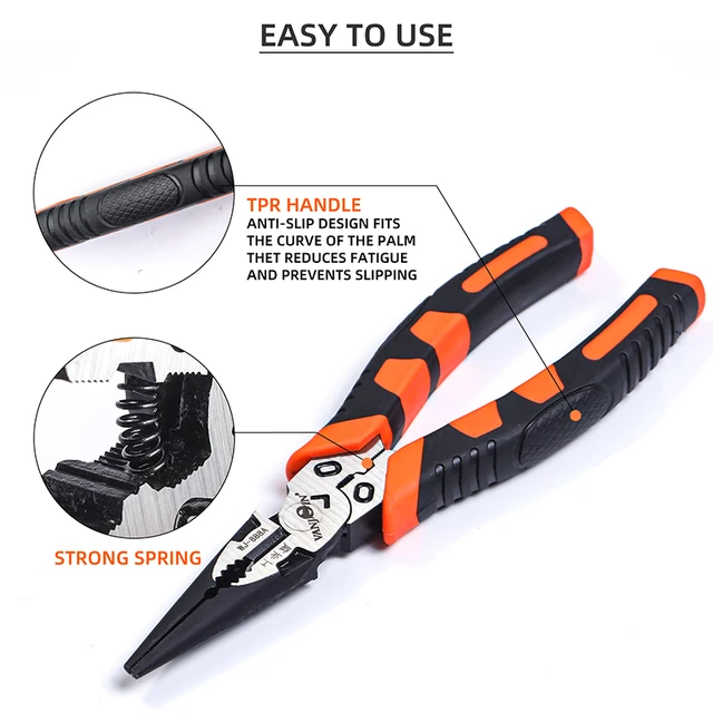 Vanjoin Needle Nose Pliers: A multifunctional tool for professionals